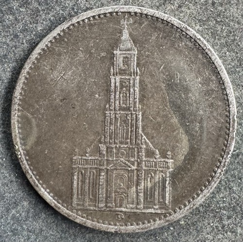 Reichsmark 1935 kirche - d,