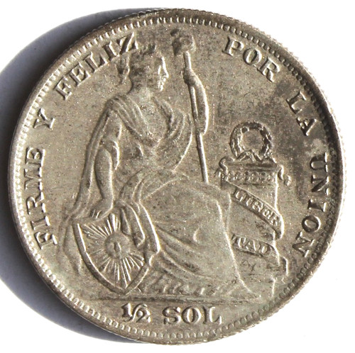 Peru sol 1935lima silber - sol,