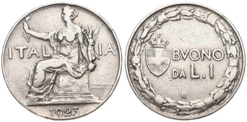 Italien italy 1 - -, lira