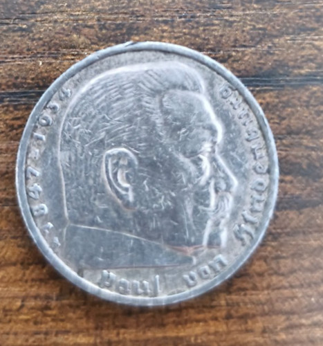 Reichsmark 1935 hindenburg - 5,