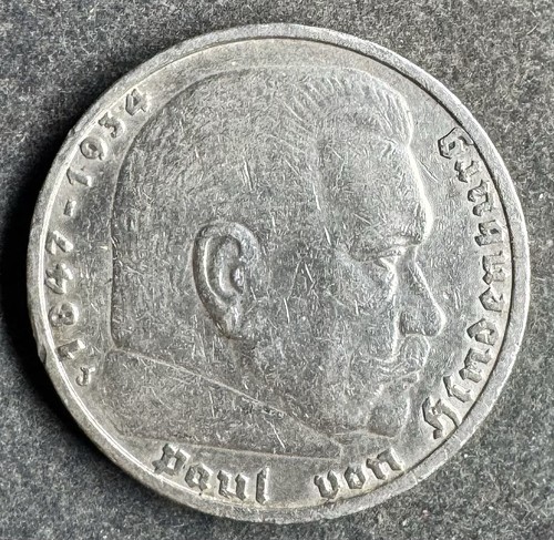Reichsmark 1935 hindenburg - 5,