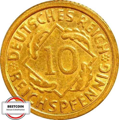 J317 reichspfennig weimar - , 10