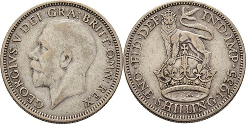 Großbritannien shilling - großbritannien,