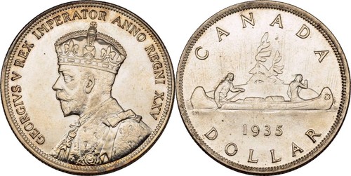 Canada kanada dollar 1935 - kanada,