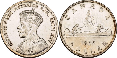 Canada kanada dollar 1935 - kanada,