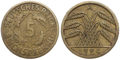 Deutschland pfennig - deutschland, 5