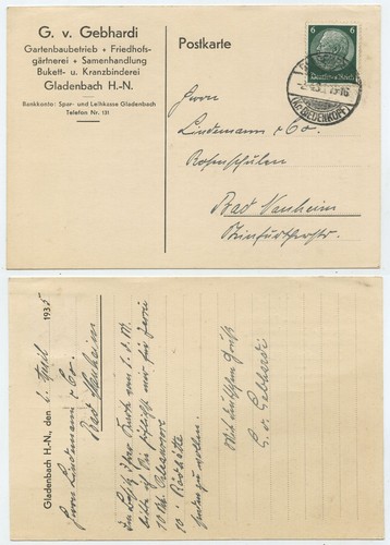 53329 postkarte g v - 53329, g.