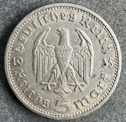 Reichsmark 1935 hindenburg - 5, g