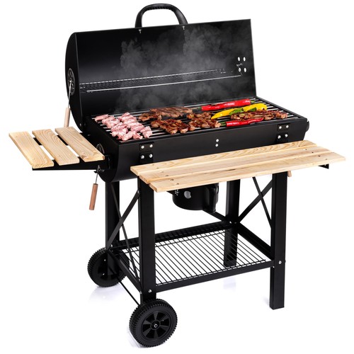 Holzkohlegrill mit grillrost - holzkohlegrill,
