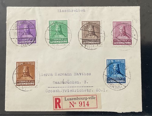 Luxemburg 1935 284 - 1935, satz