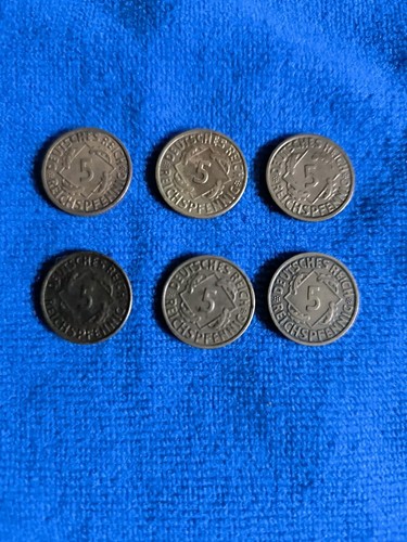 Reichspfennig 1935 e f g - reichspfennig, a